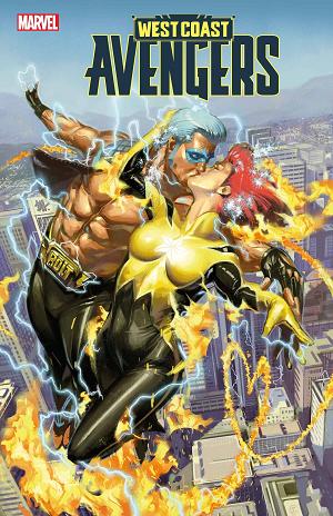West Coast Avengers #4 cover