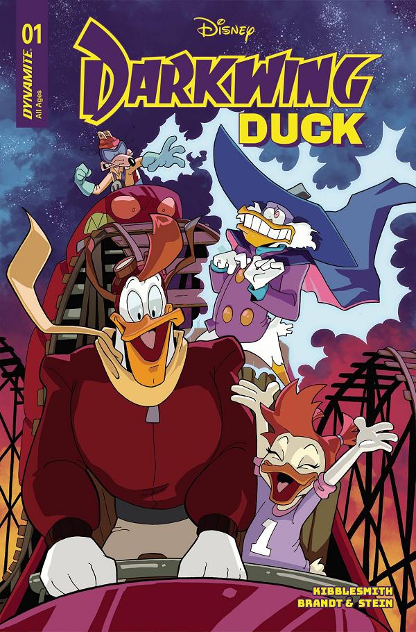 Darkwing Duck #1 variant cover by Ted Brandt