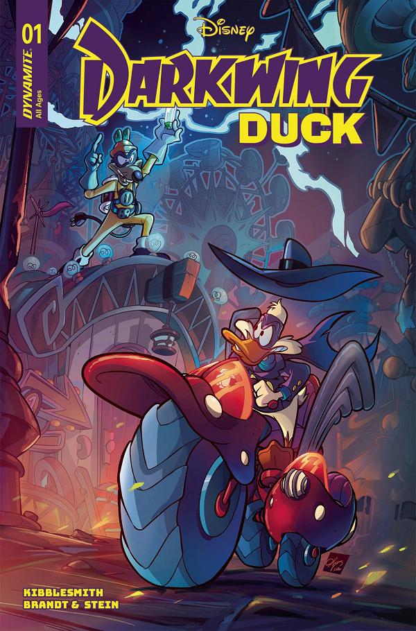 Darkwing Duck #1 variant cover by Ciro Cangialosi