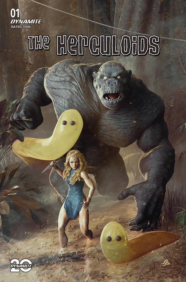 Herculoids #1 variant cover by Bjorn Barends