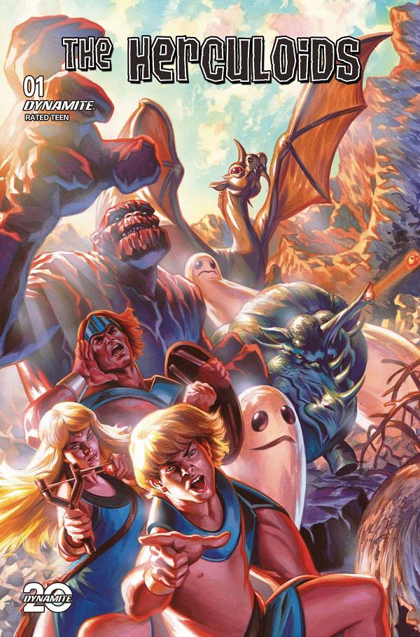 Herculoids #1 variant cover by Felipe Massafera