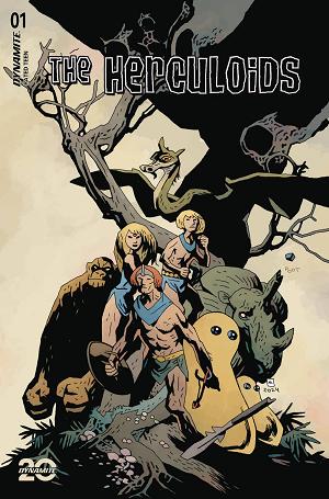 Herculoids #1 CVR E MIGNOLA cover