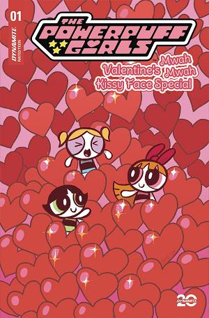 Powerpuff Girls Valentines Kissy Face Sp #1 CVR C GANUCHEAU cover