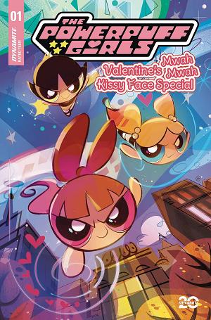 Powerpuff Girls Valentines Kissy Face Sp #1 CVR B BALDARI cover