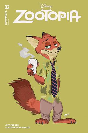 Zootopia #2 CVR C ROUSSEAU COLOR BLEED cover