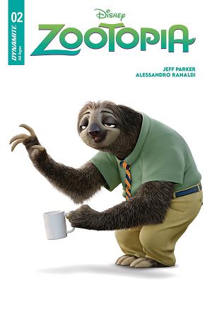 Zootopia #2 CVR E MOVIE CHARACTERS cover