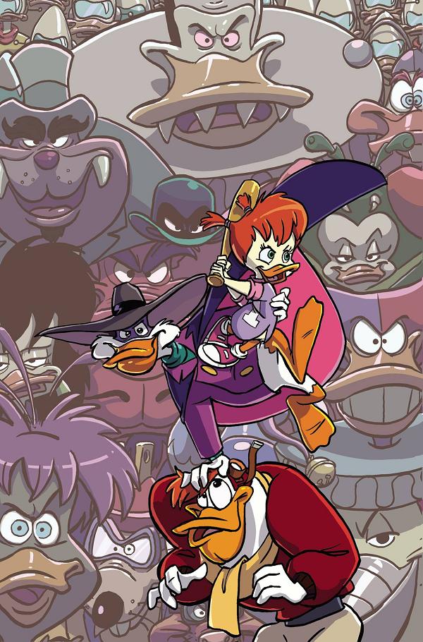 Darkwing Duck #1 variant cover by Tad Stones