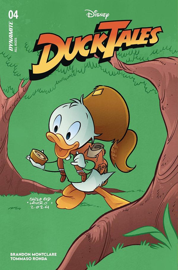 Ducktales #4 variant cover by Carlo Lauro