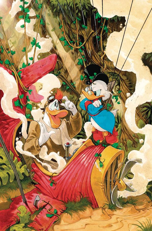 Ducktales #4 variant cover by Ivan Bigarella