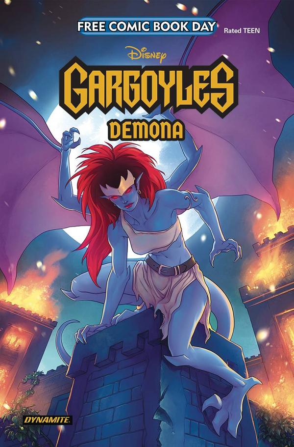 Fcbd 2025 Gargoyles Demona #0 cover