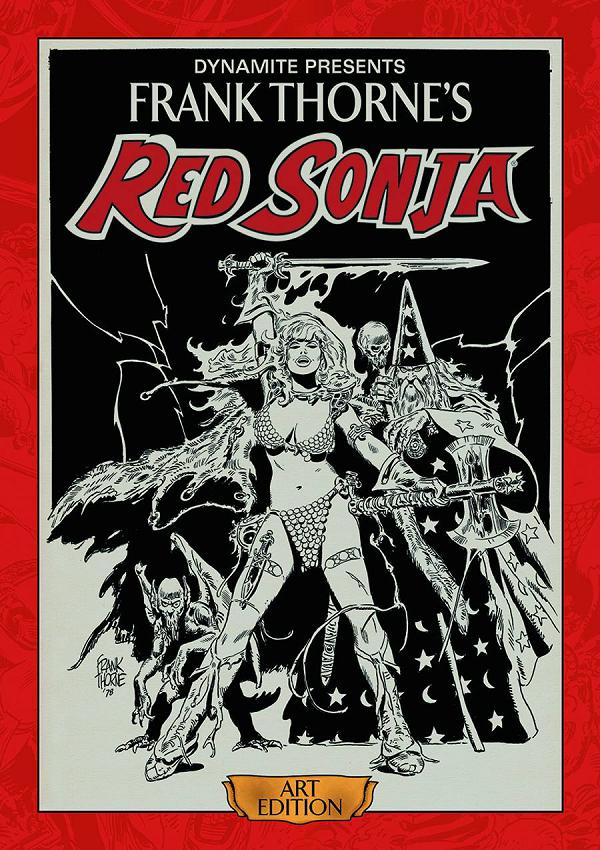 Frank Thorne Red Sonja Art Ed Hc Vol 01 (Oct131038) cover by Frank Thorne