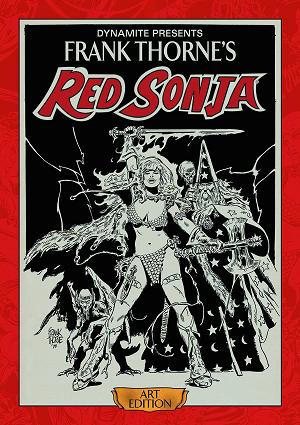 Frank Thorne Red Sonja Art Ed Hc Vol 01 (Oct131038)