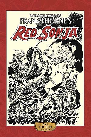 Frank Thorne Red Sonja Art Ed Hc Vol 03 (Dec141329)