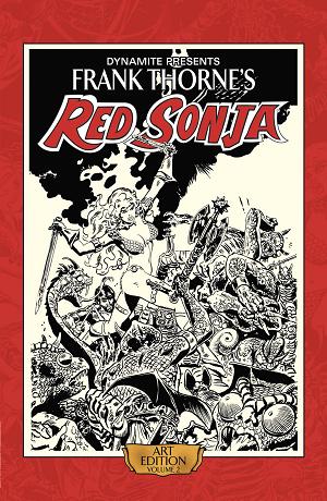 Frank Thorne Red Sonja Art Ed Hc Vol 02 (Jan148073)