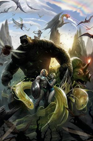 Herculoids #1 CVR I MATTINA METAL PREMIUM cover