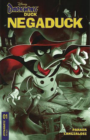 Negaduck #1 MIDDLETON DICHROMATIC REDGREEN DE EXC cover