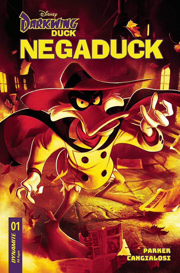 Negaduck #1 cover by Joshua Middleton