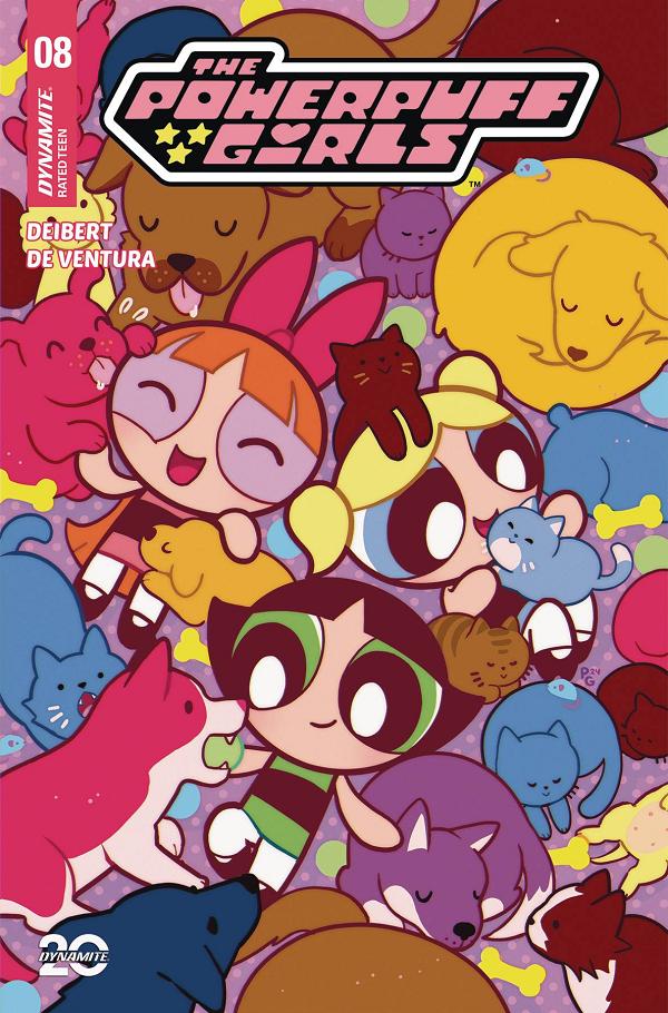 Powerpuff Girls #8 cover by Paulina Ganucheau