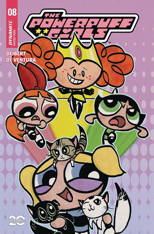 Powerpuff Girls #8 variant cover by Cat Staggs