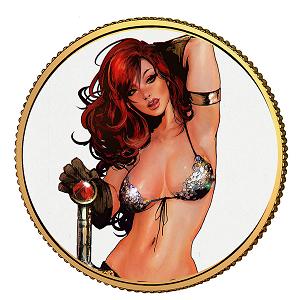 Red Sonja Gold Coll Coin #5