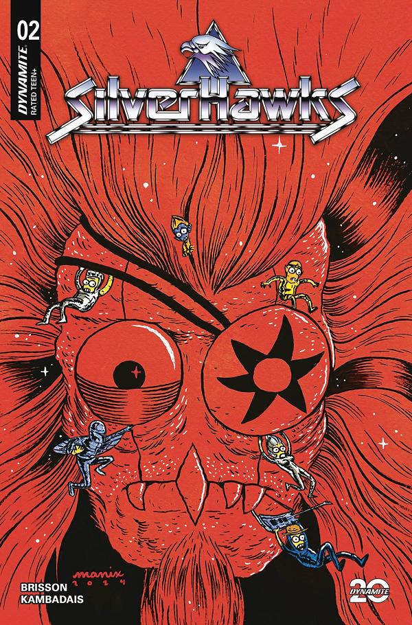 Silverhawks #2 variant cover by Manix