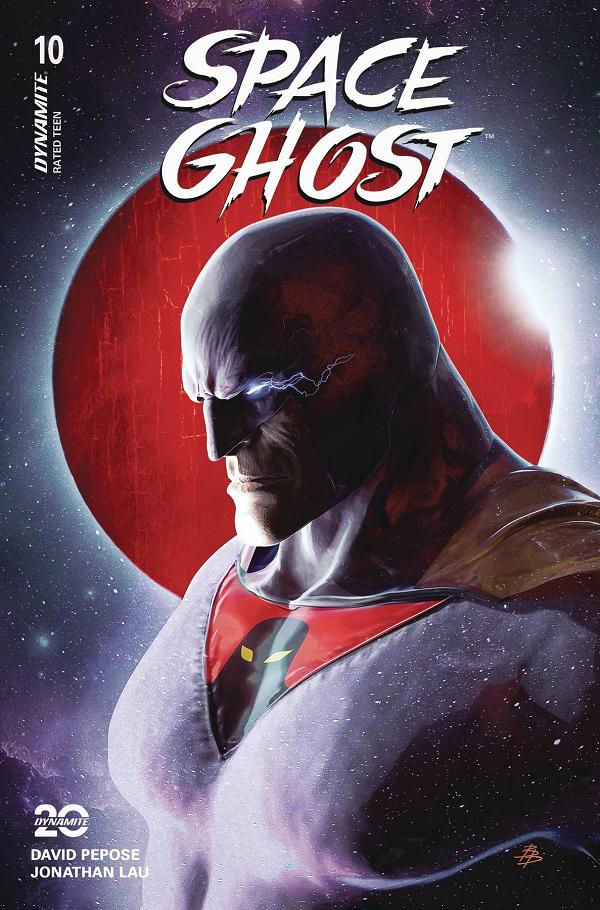 Space Ghost #10 variant cover by Bjorn Barends