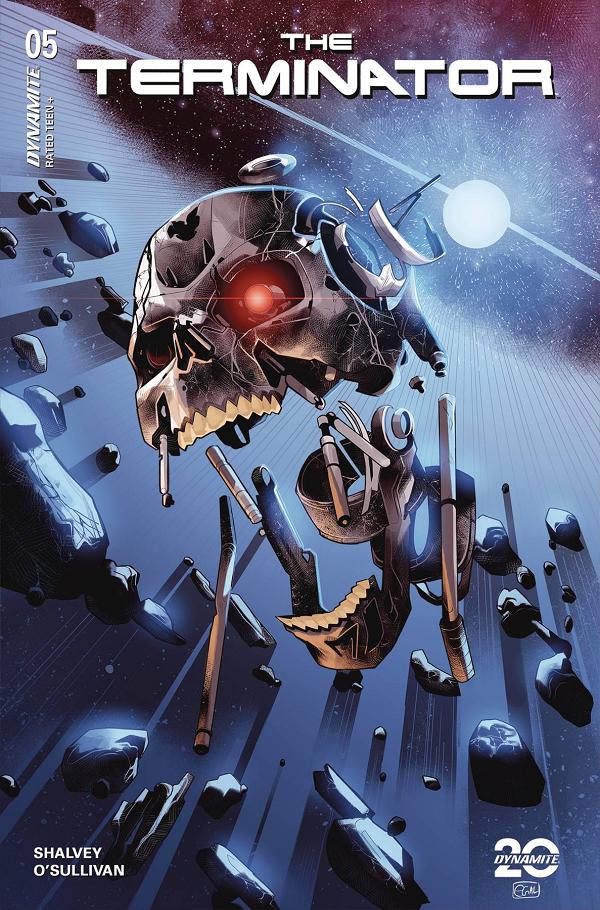 Terminator #5 variant cover by Edwin Galmon