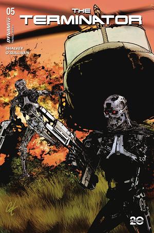 Terminator #5 CVR C STAGGS cover