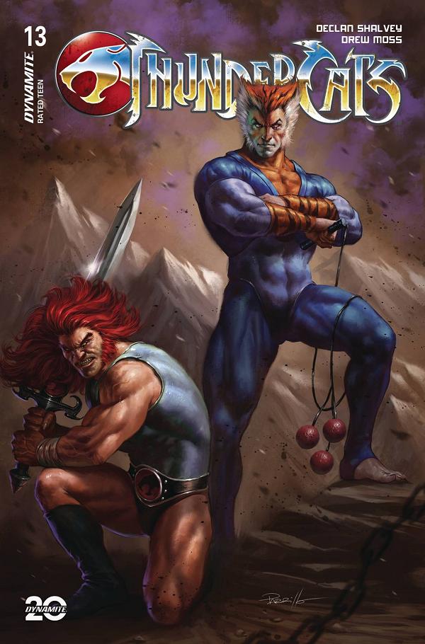 Thundercats #13 cover by Lucio Parrillo