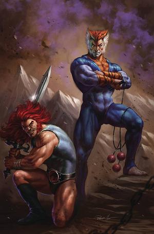 Thundercats #13 CVR K PARRILLO METAL PREMIUM cover