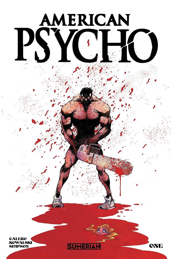 American Psycho #1 cover by Kit Wallis