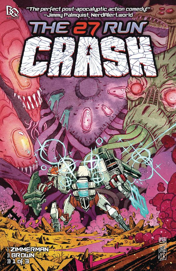 27 Run Crash #1 cover by Jorge Corona