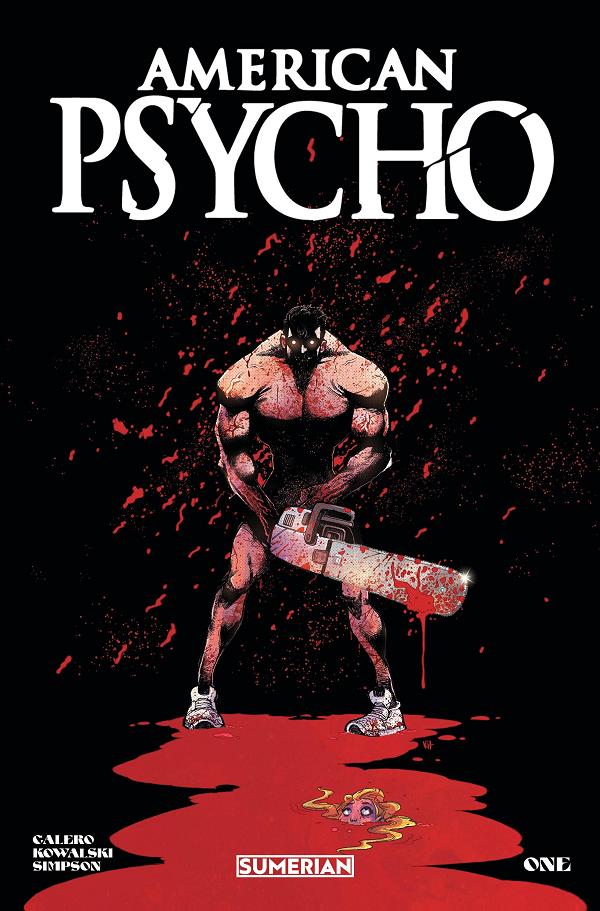 American Psycho #1 cover by Kit Wallis