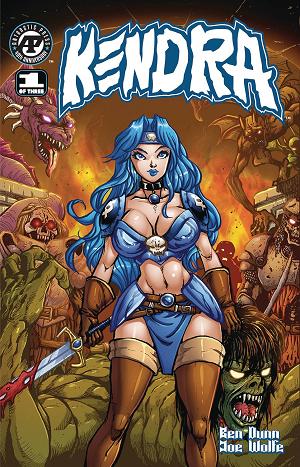 Kendra #1 CVR A BEN DUNN cover
