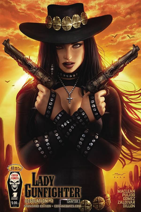 Lady Gunfighter Desolation #1 CVR A KHAMUNAKI STANDARD (MR) cover