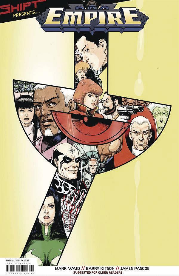 Shift Presents Empire Tp cover by Barry Kitson