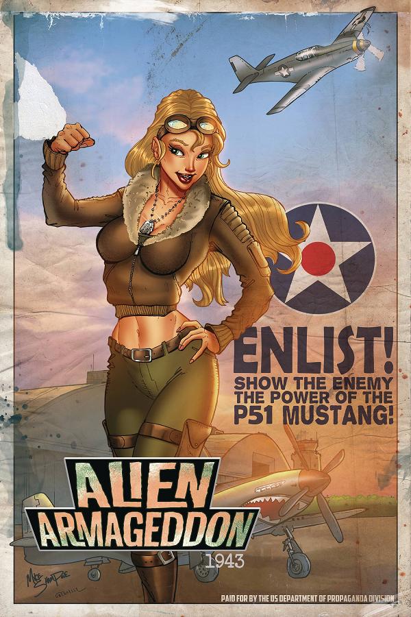 Alien Armaggedon 1944 #3 CVR A STANDARD (MR) cover