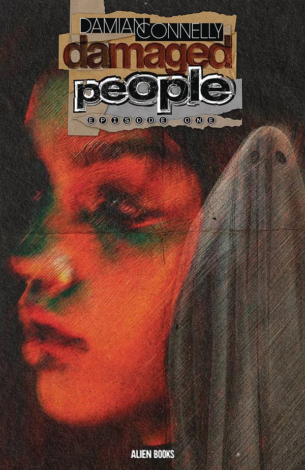 Damaged People #1 cover by Damian Connelly