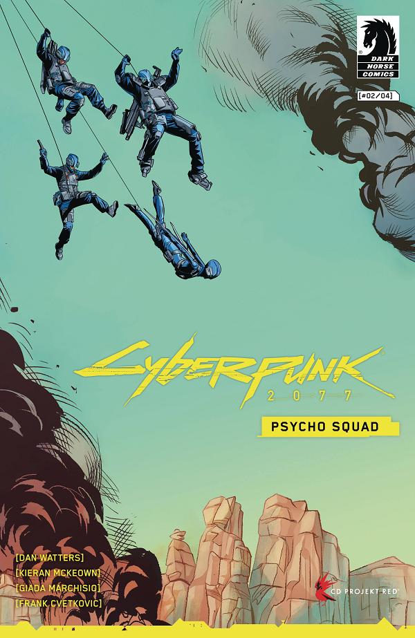 Cyberpunk 2077 Psycho Squad #2 cover