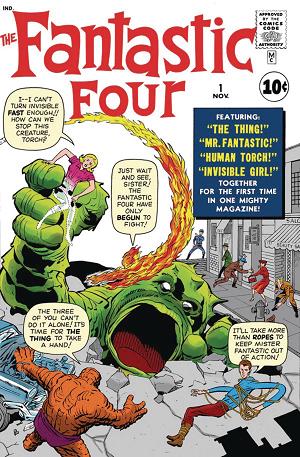 Df Fantastic Four #1 FACSIMILE ED FOIL cover
