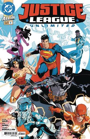 Df Justice League Unlimited #1 cover