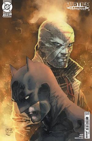 Df Justice League Unlimited #1 CVR M LEE HUSH WAID SGN cover