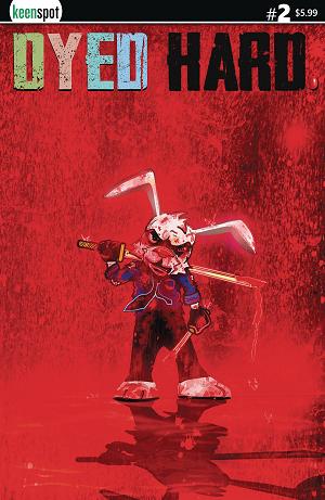 Dyed Hard #2 CVR D DEE HAUSNER cover