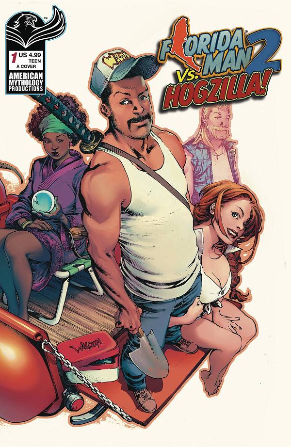 Florida Man Vs Hogzilla #1 CVR A WELDON (O/A) cover