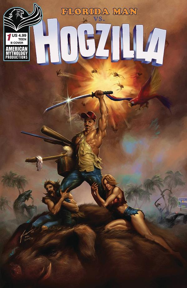 Florida Man Vs Hogzilla #1 CVR B HOMAGE ROGUE (O/A) cover
