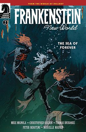 Frankenstein New World Sea Of Forever #2 cover