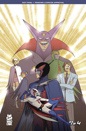 Gatchaman Only One Earth #1 CVR B NUNO PLATI cover