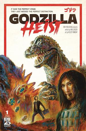 Godzilla Heist #1 CVR A EGGLETON cover