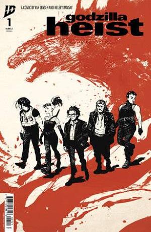Godzilla Heist #1 CVR B EARLS cover