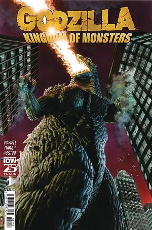 Godzilla 70Th Anniv Foil Kingdom Of Monsters #1 cover